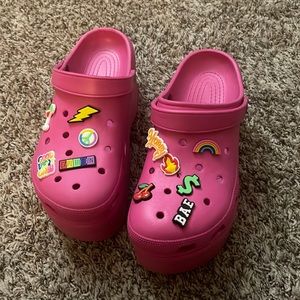 Cape Robbin Platform Crocs